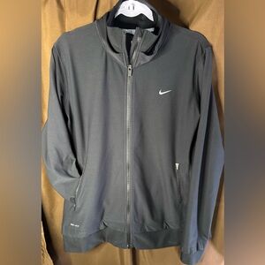Nike DriFit Black Full-Zip Jacket, Women’s 1X